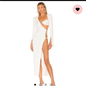 Sexy white dress (revolve )